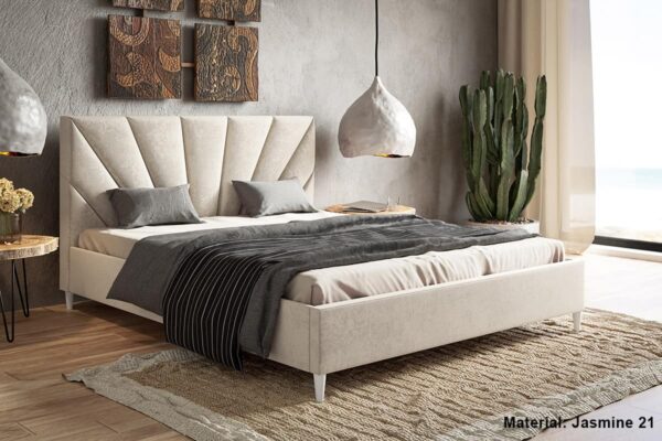 Łóżko tapicerowane Hugo