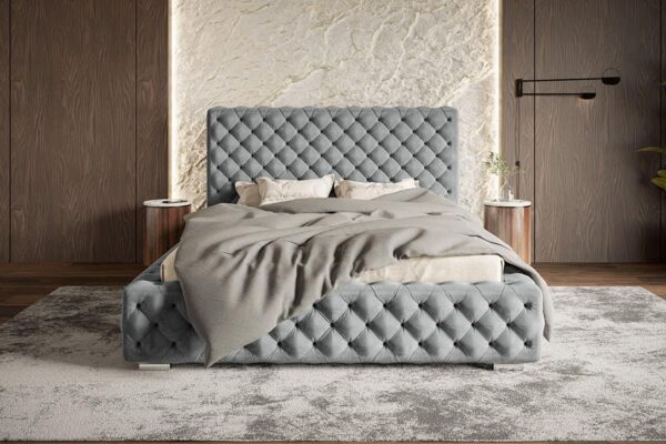 Łóżko tapicerowane Lux 15 Glamour