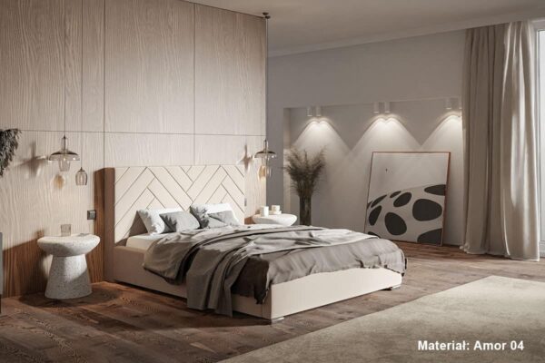 Łóżko tapicerowane Royal 4