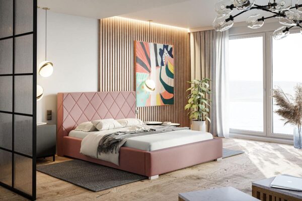 Łóżko tapicerowane Royal 7