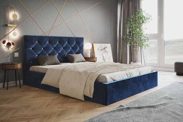 Łóżko tapicerowane Slim 7