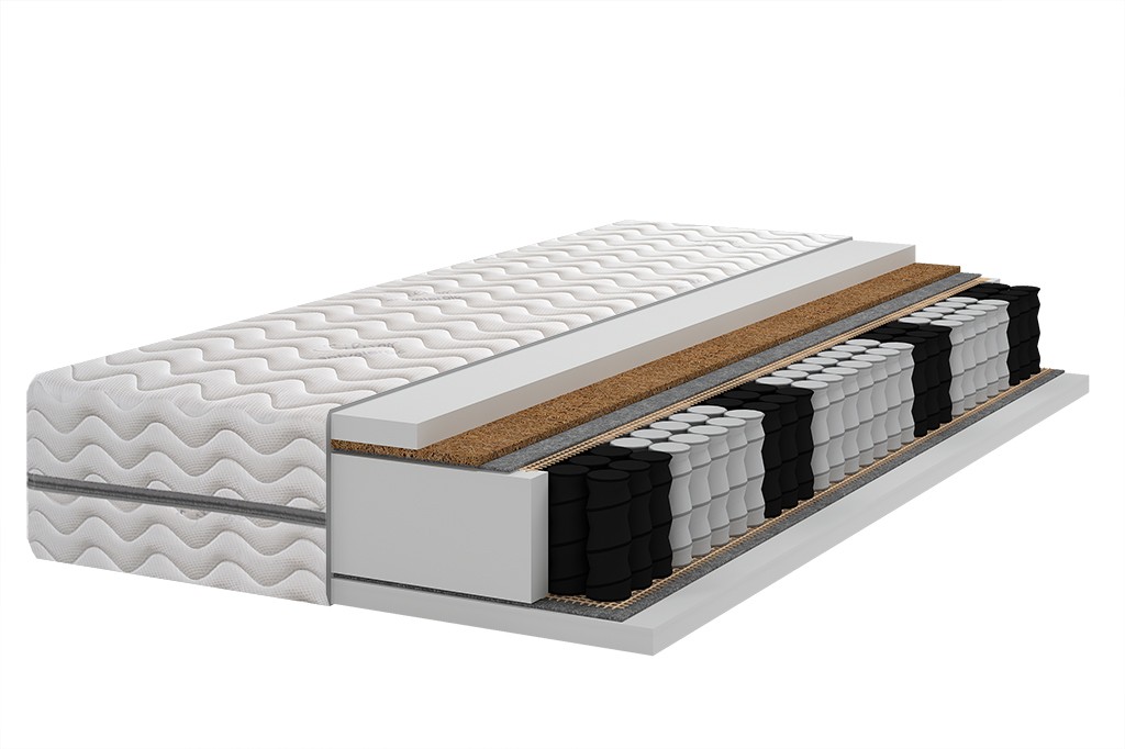 ■ Materac kieszeniowy pocket 7 stref Kokos H3/H4