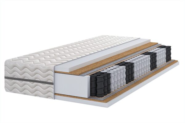 ■ Materac kieszeniowy Pocket 7 stref 2x Kokos H4/H4