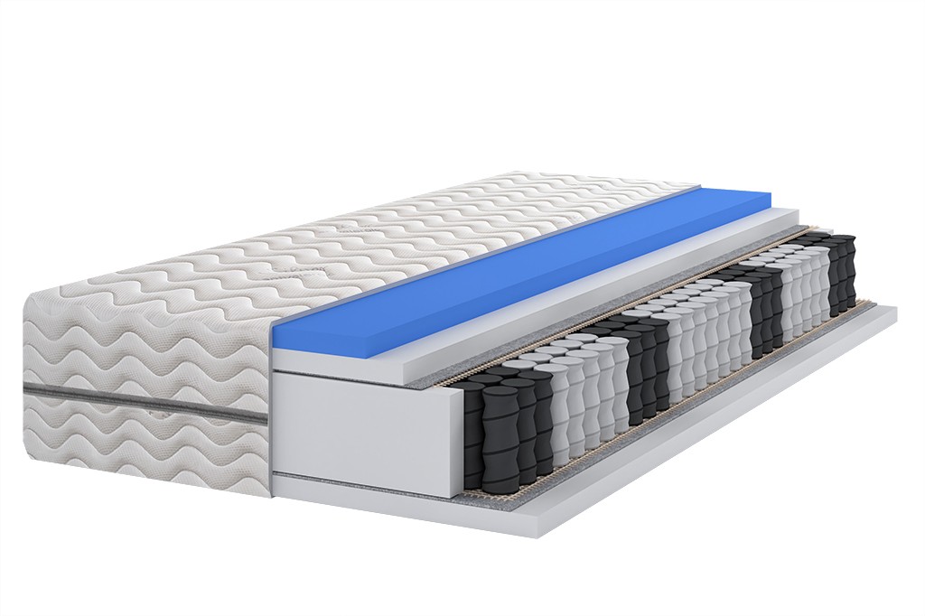 ■ Materac kieszeniowy Pocket 7 stref Visco Q H2/H2