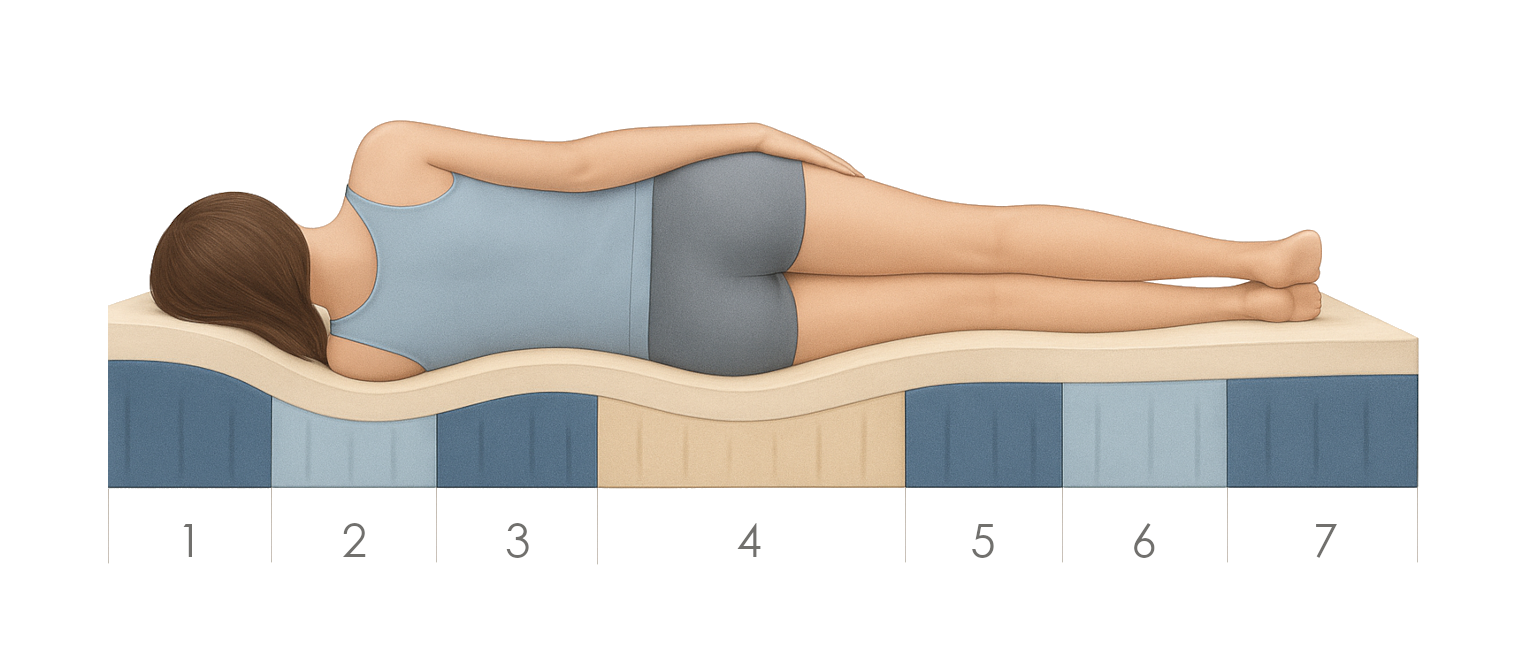 ■ Nakładka na materac masująca T30 - obrazek 2
