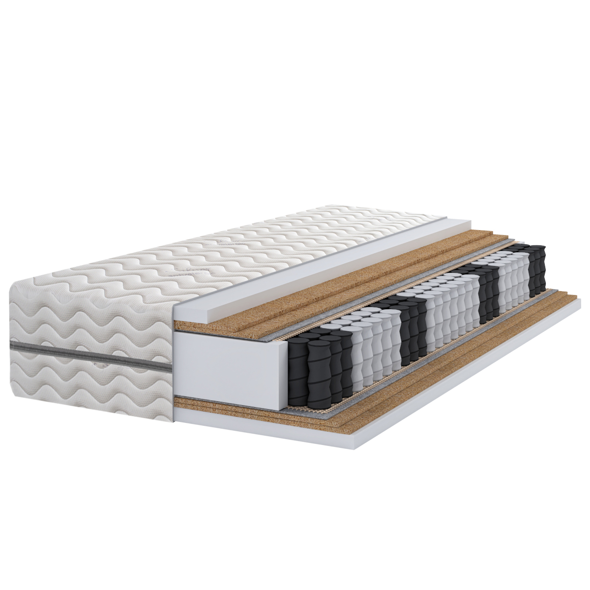 ■ Materac bardzo twardy Pocket 4x Kokos H5/H5