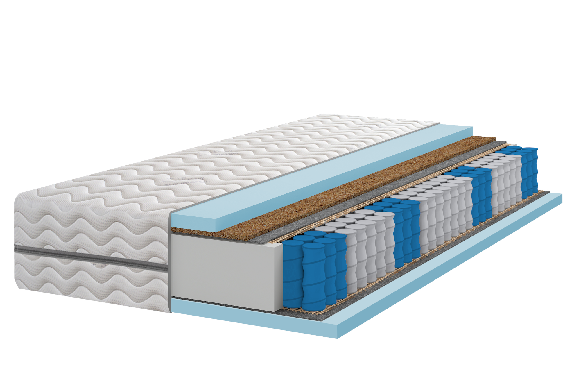 ■ Materac pocket HARD H3/H4 twardy